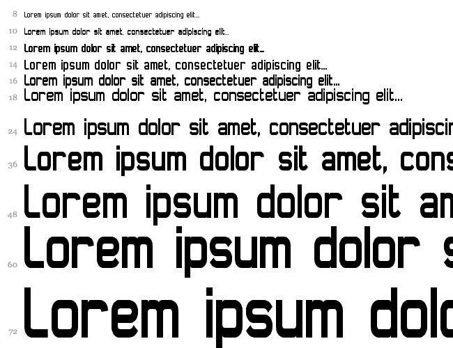 Daville Condensed Водопад 