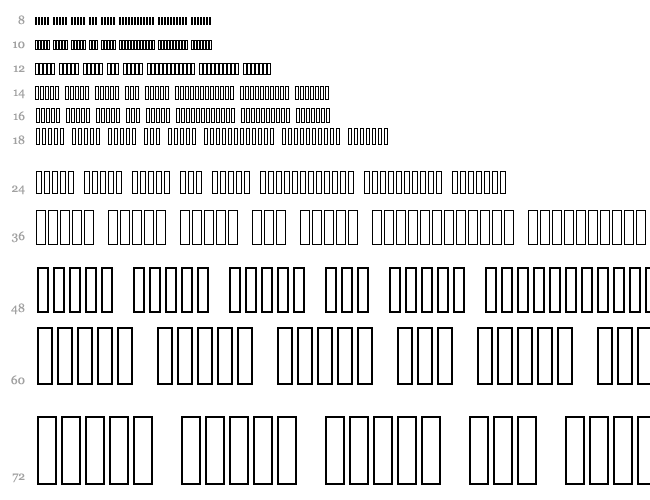 DingbatsD Cascade 