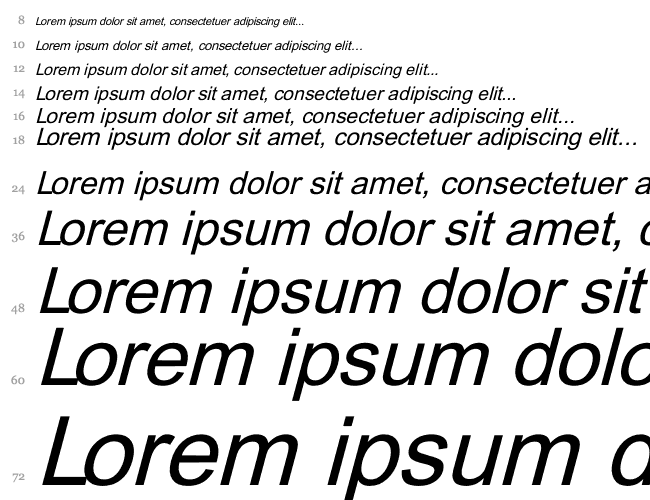 Dixon Italic Cascata 