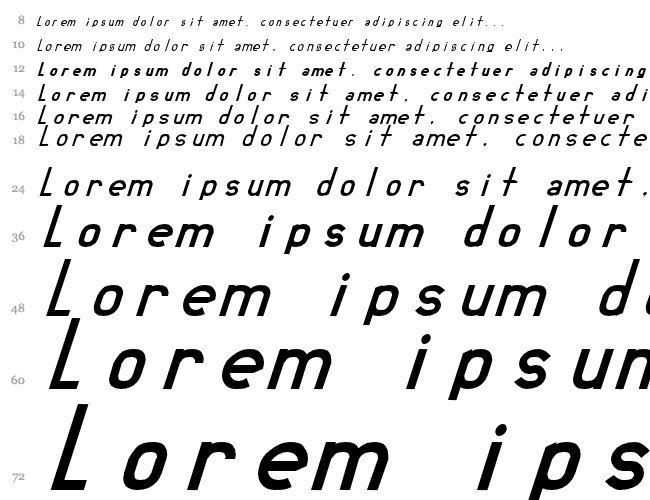 DollarItalic Cascata 