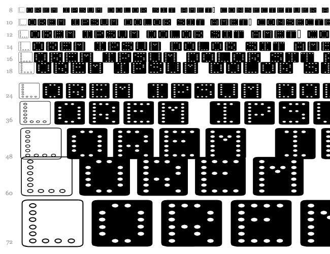 Domino flad Cascade 