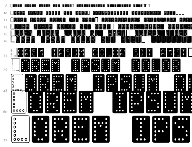 Domino normal Cascade 