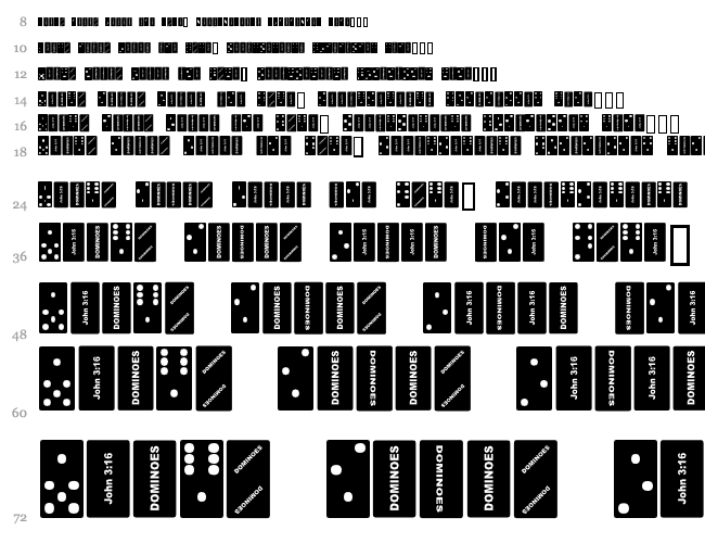 Dominoes Cascade 