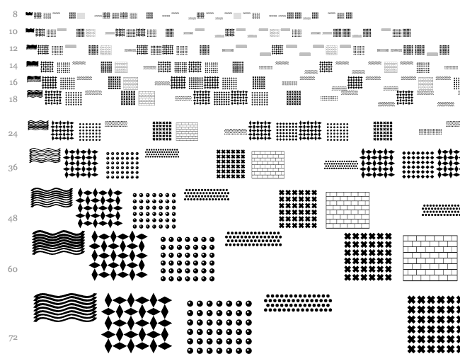 DoodleDingbatsFourSSK Cascade 