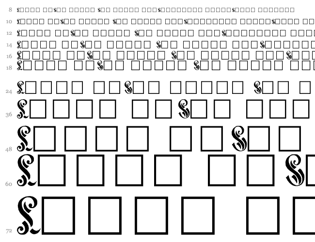 Elegant Capitals Cascade 