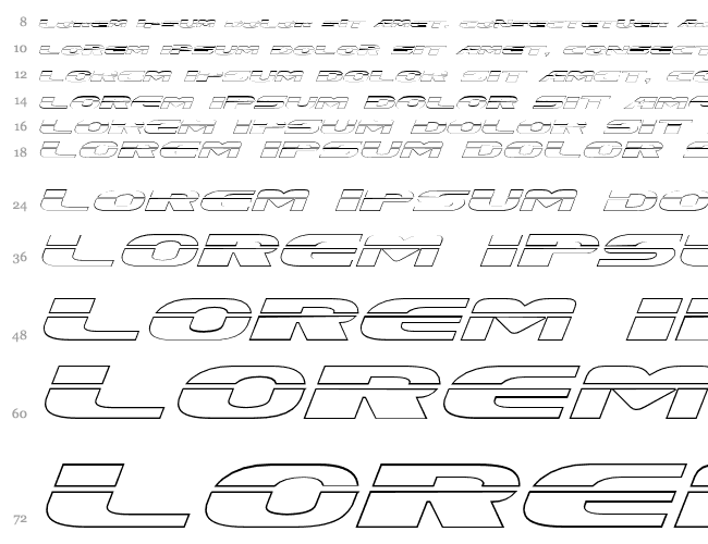 Excelerate Outline Waterfall 