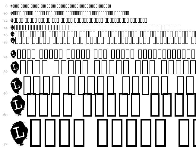 Fingerprints Inside Cascata 