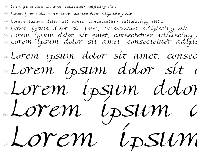 Florentine Script Водопад 