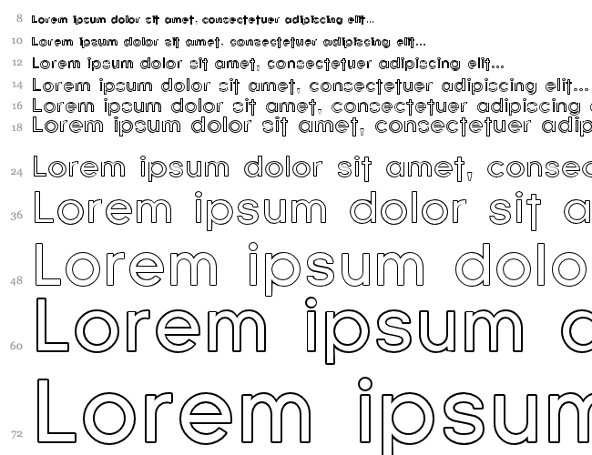 Florencesans Outline Водопад 