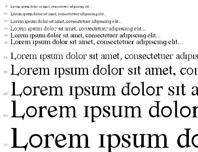 Font Error Waterfall 