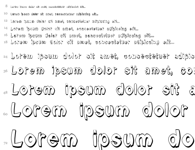 Font formerly known as FONT Водопад 