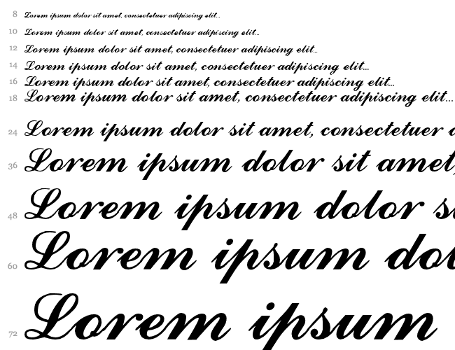 What font is the ford script #1