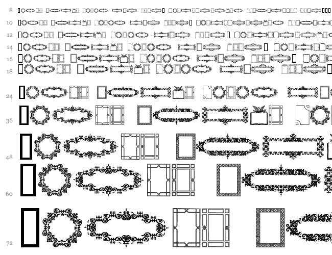 Frames and Headers Cascata 