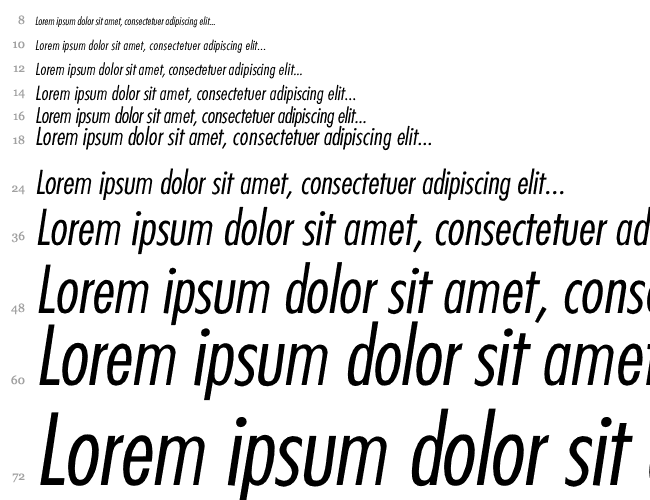 Futura-CondensedLight-Italic Водопад 