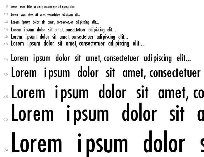 Futura-Condensed-Thin Cascade 