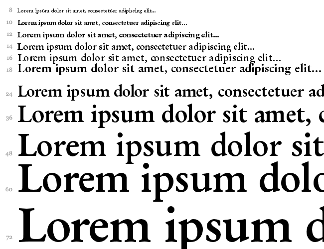 Garamond Водопад 