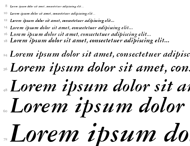 Garamond Reprise OldStyle SSi Водопад 