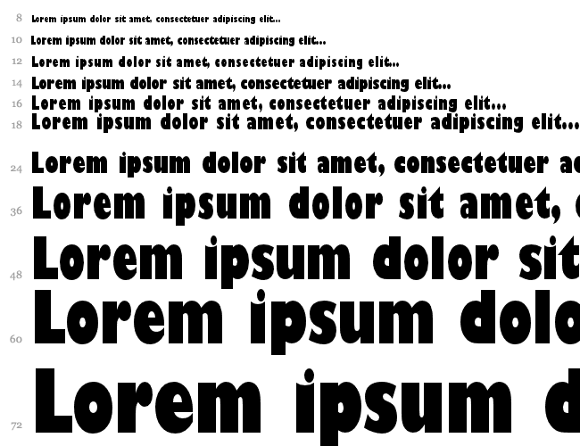 Gill Sans Ultra Bold Condensed Cascata 