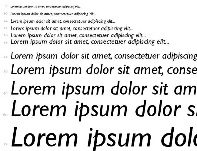 GillSans-Italic Cachoeira 