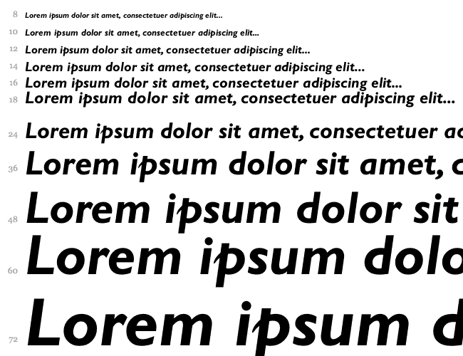 GillSans-BoldItalic Wasserfall 