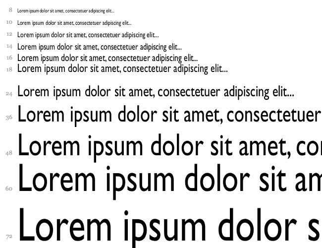 GillSans Cn Водопад 