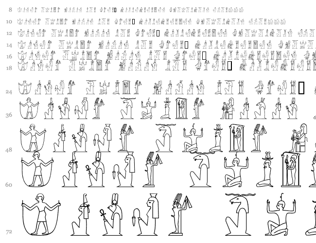 GlyphBasic1 Cascade 