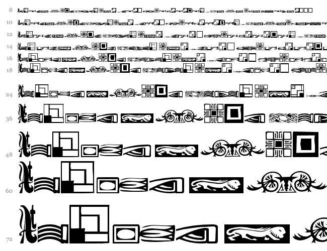 GriffinDingbats2 Водопад 