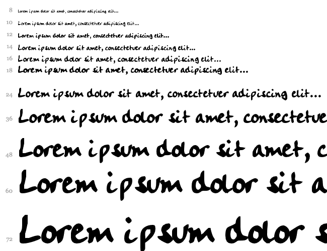 Handwriting Cascata 