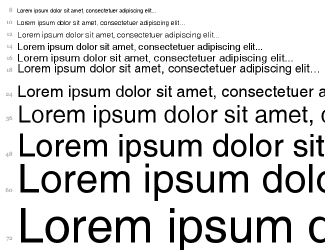 Helvetica Cascada 
