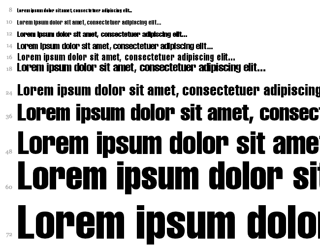 Helvetica-Compressed Cascade 