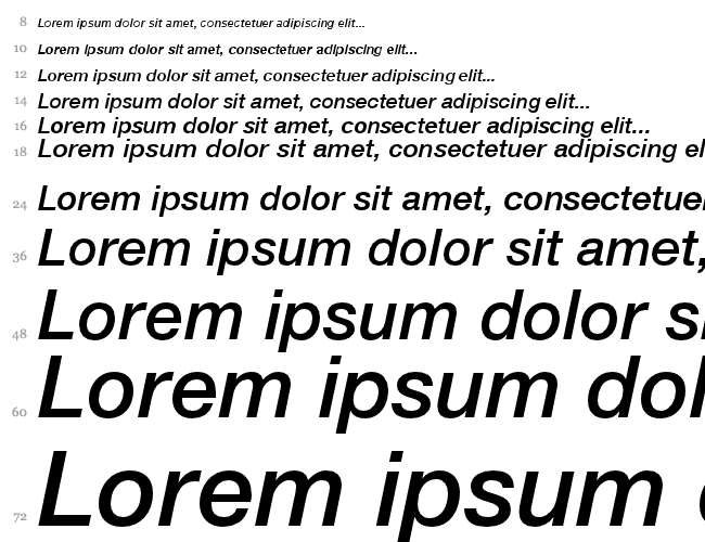 Helvetica 65 Medium Cascade 