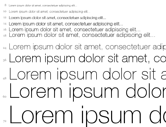 Helvetica35-Thin Водопад 