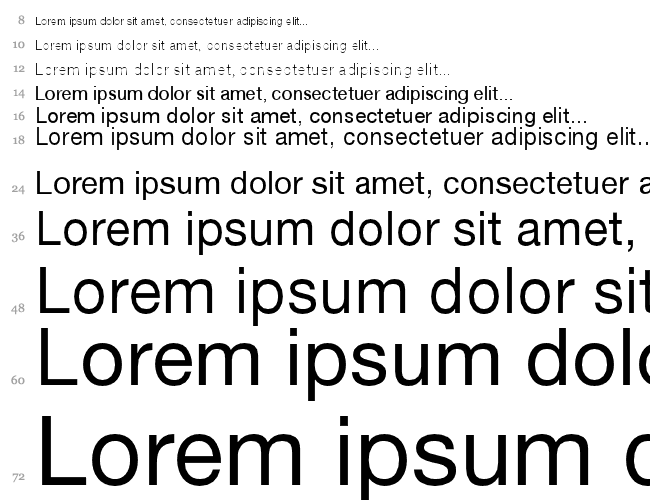 Helvetica 55 Roman Cascata 