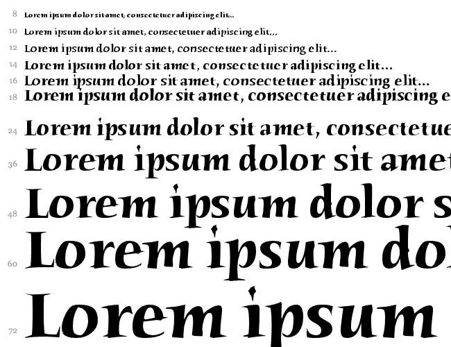 Humana Serif ITC TT Cascada 