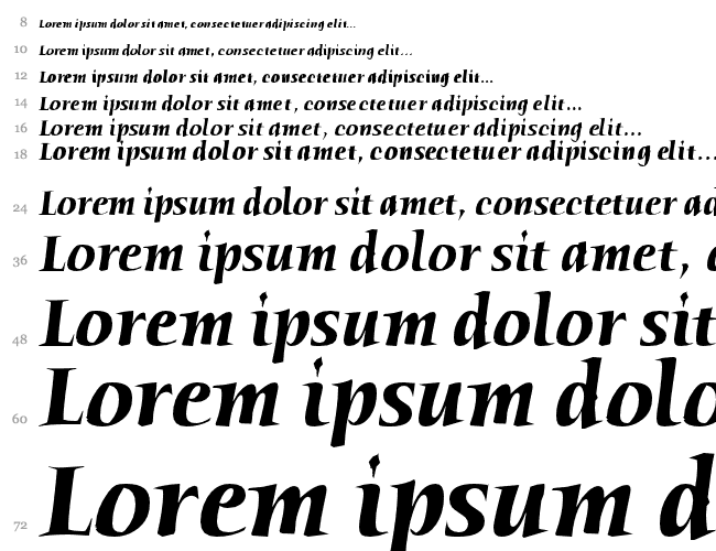 Humana Serif ITC TT Cascada 