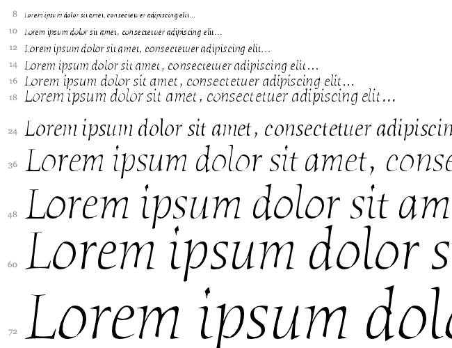 Humana Serif ITC TT Cascata 