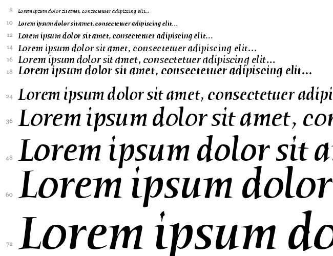 Humana Serif Md ITC TT Водопад 