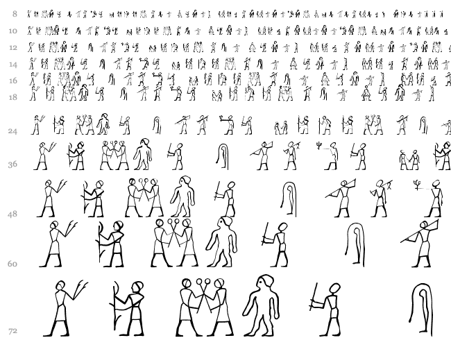 Hyroglyphes One Cascade 