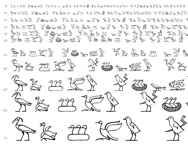 Hyroglyphes Two Cascata 