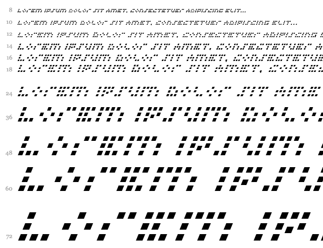 Iconian Italic Cascade 