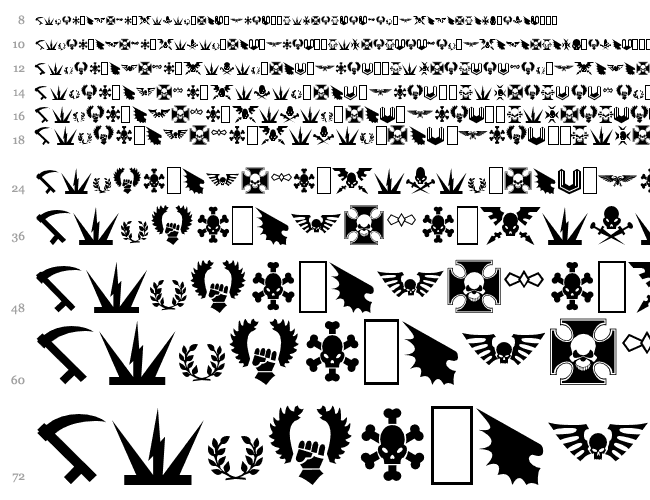 Imperial Symbols Wasserfall 