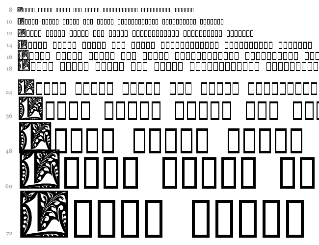 Initials Cascade 