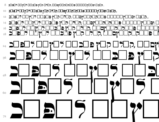 Jiddish Cascade 