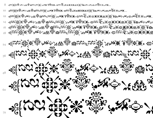 JournalDingbatsFiveSSK Cascade 