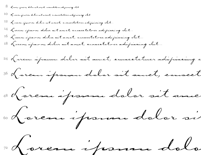 Julia-HandScript Водопад 