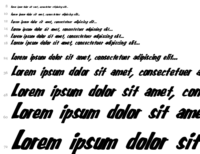 JungleItalic Cascata 