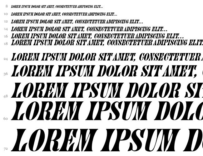 Juniper-Normal Italic Cascata 