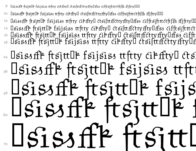 Kantor Ligatures Cascade 