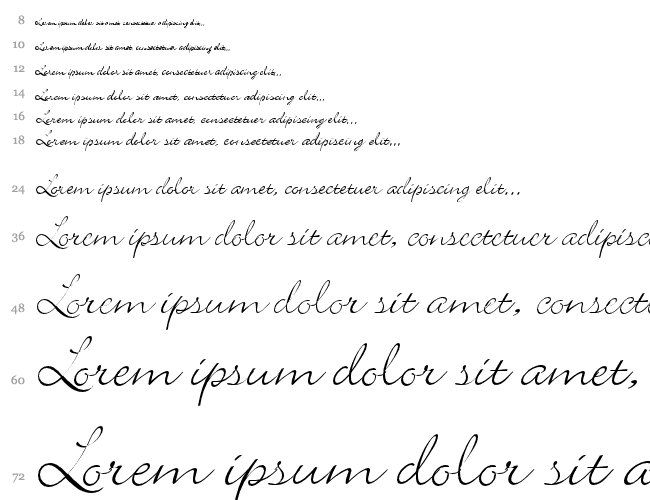 Kolibri Regular Truetype Font