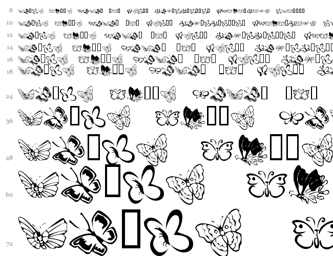 KR Butterflies Cascada 